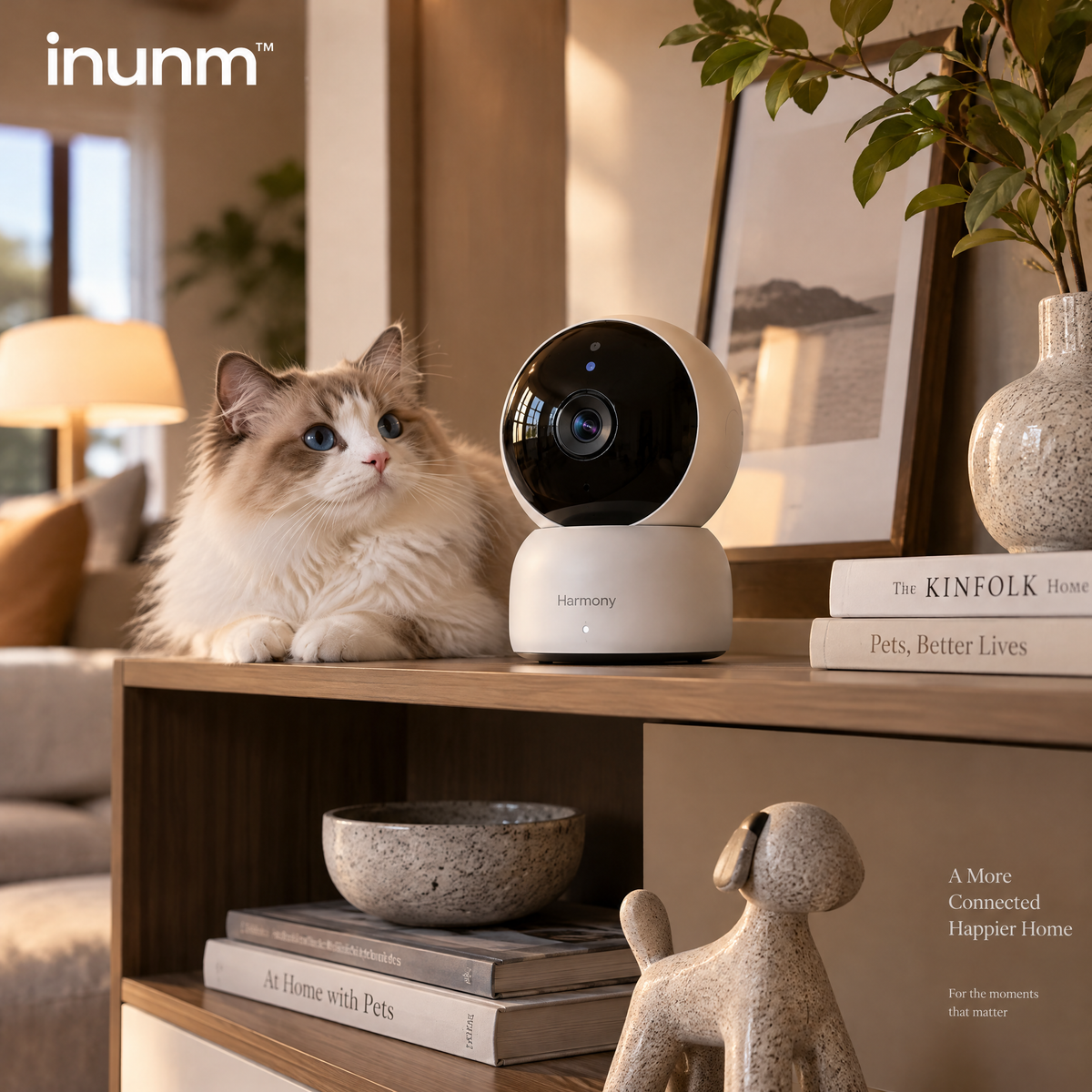 inunm™ Harmony Pet Camera Companion