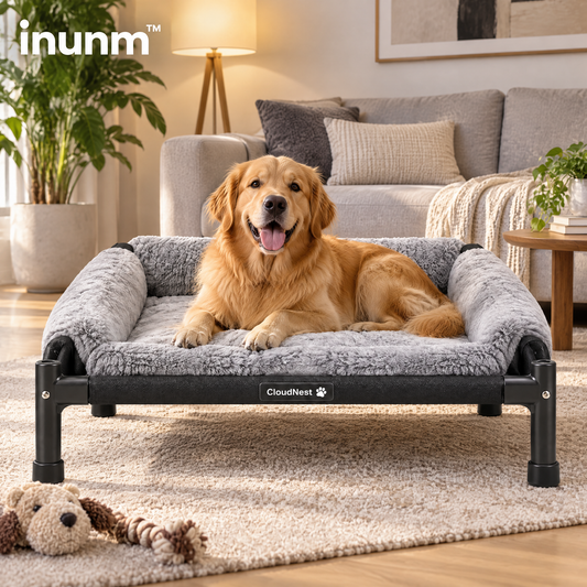 inunm™ CloudNest Elevated Pet Bed