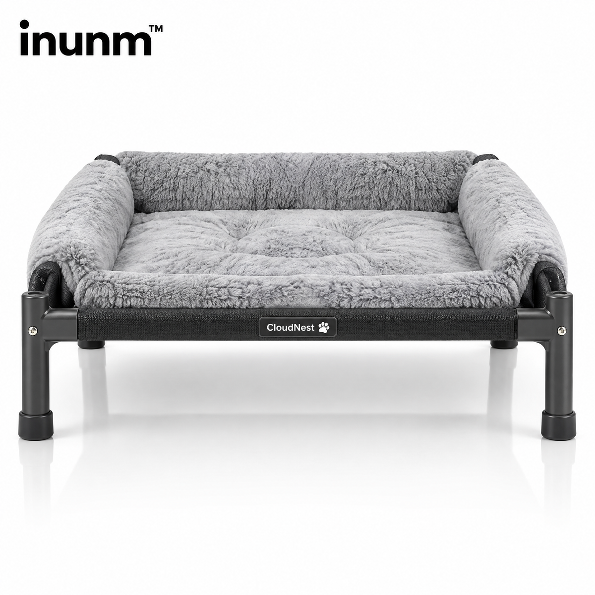 inunm™ CloudNest Elevated Pet Bed