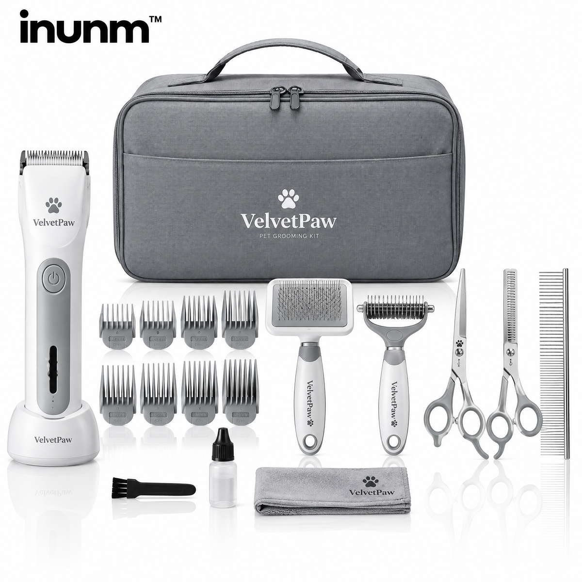 inunm™ VelvetPaw Grooming Kit