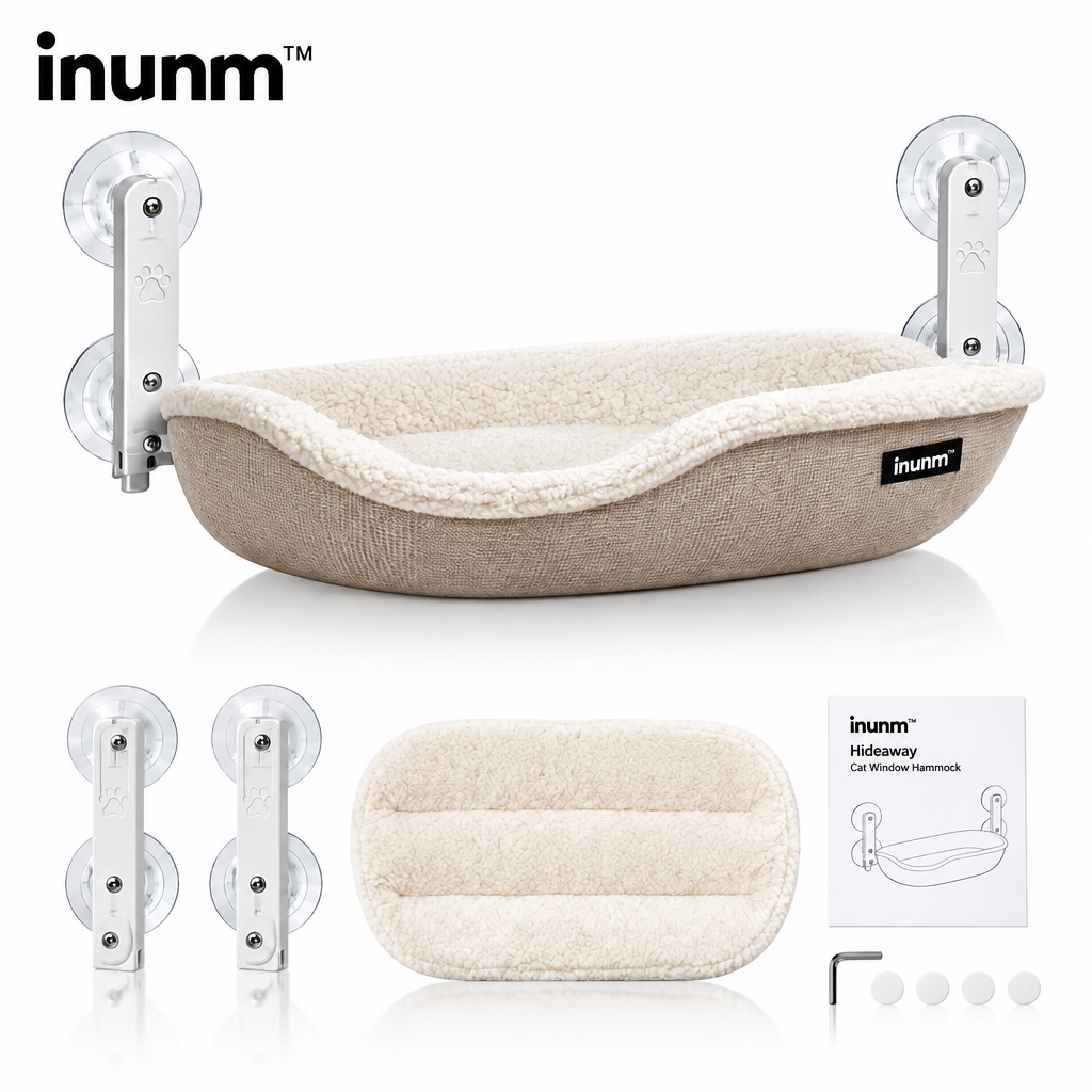 inunm™ Hideaway Cat Window Retreat