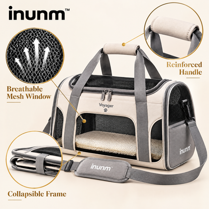 inunm™ Voyager Travel Pet Carrier