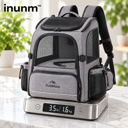 inunm™ TrailMate Foldable Pet Backpack