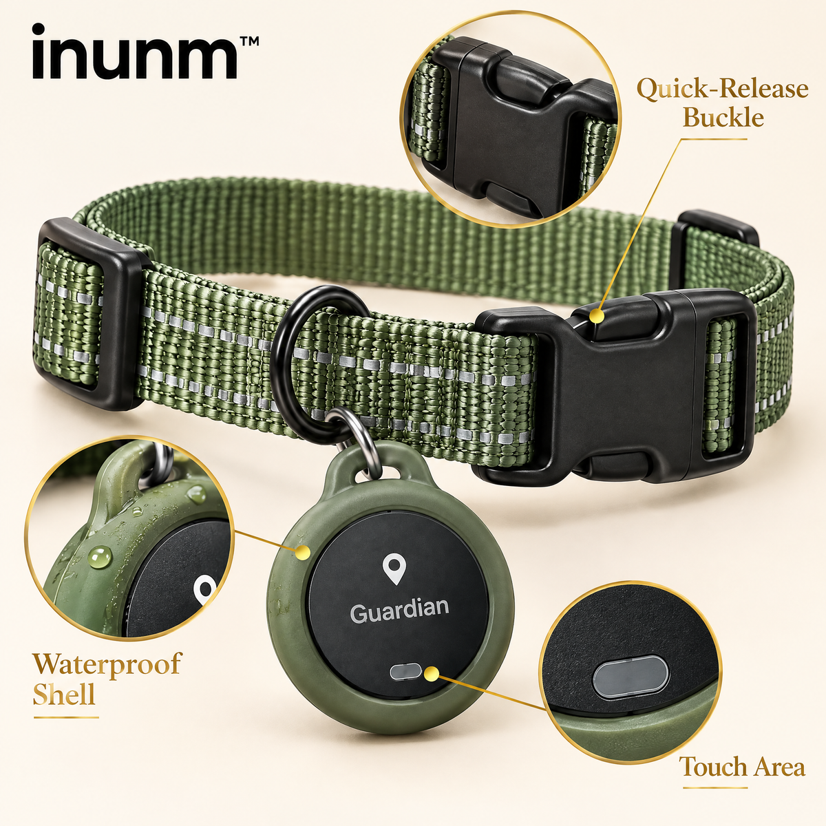 inunm™ Guardian GPS Pet Tag